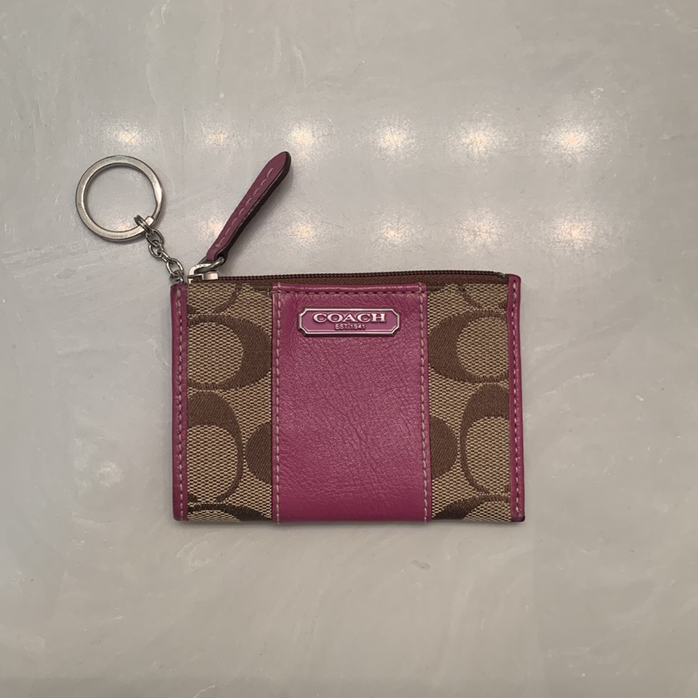 Coach Keychain Wallet - Picture 3 of 5